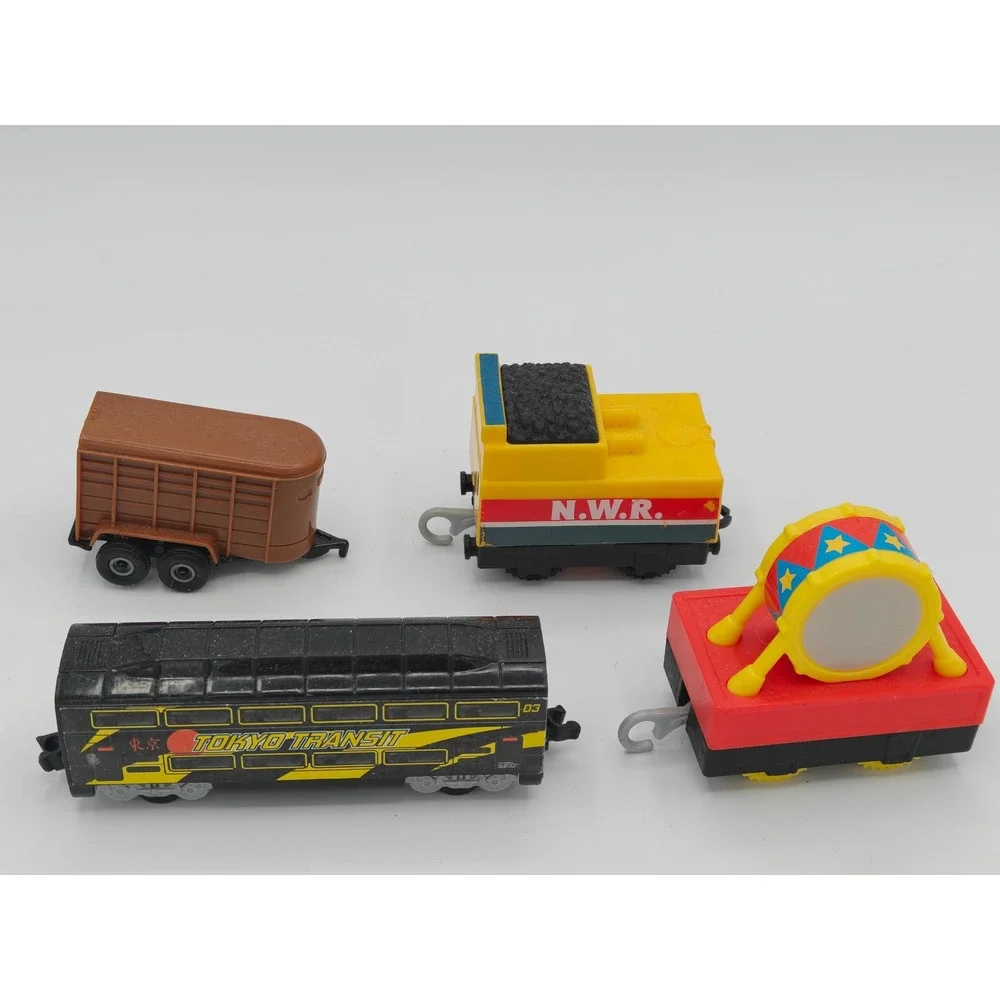 Thomas‎ & Friends TrackMaster Train Lot Tokyo Transit NWR Tender Drum Car 4pc